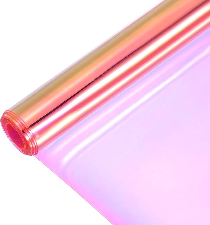 MECCANIXITY Holographic Clear PVC Vinyl Film Holographic PVC Fabric Waterproof by MECCANIXITY