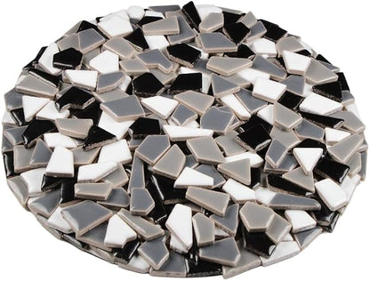 Ceramic Mosaic Tiles for Crafts & Art Projects 200 Grams Vibrant Colors Pieces - Image 5