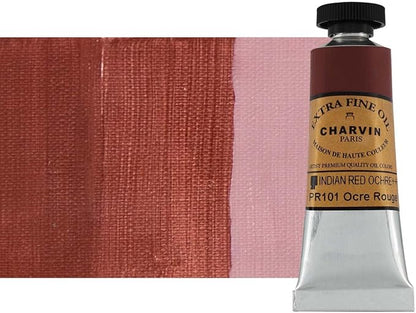 Charvin Extra Fine Oil Paint, Indian Red Ochre 20 ml by Unknown