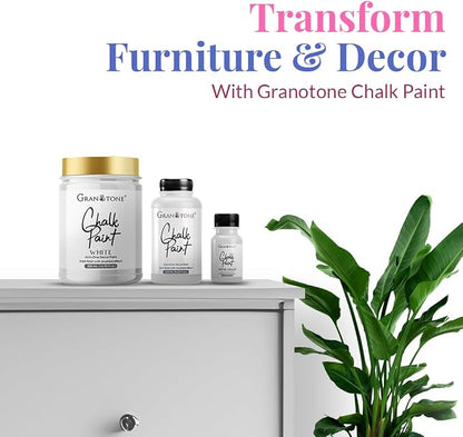 GRANOTONE Chalk Paint for Furniture, Matt-Finish Water-Based Acrylic Paint for - Image 2