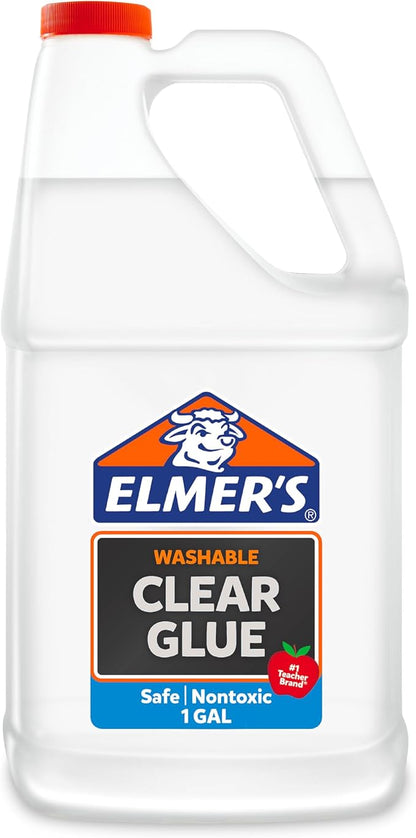 Elmers Clear Liquid School Slime & Craft Glue Premium 1 GlueGallon by Elmers