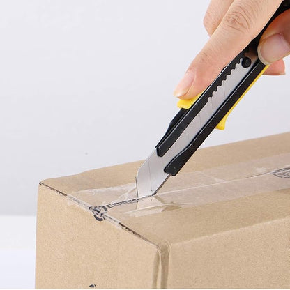 DOWELL Box Cutter Utility Knife Retractable Snap Off Blades Hobby Knife 3 Pack - Image 6