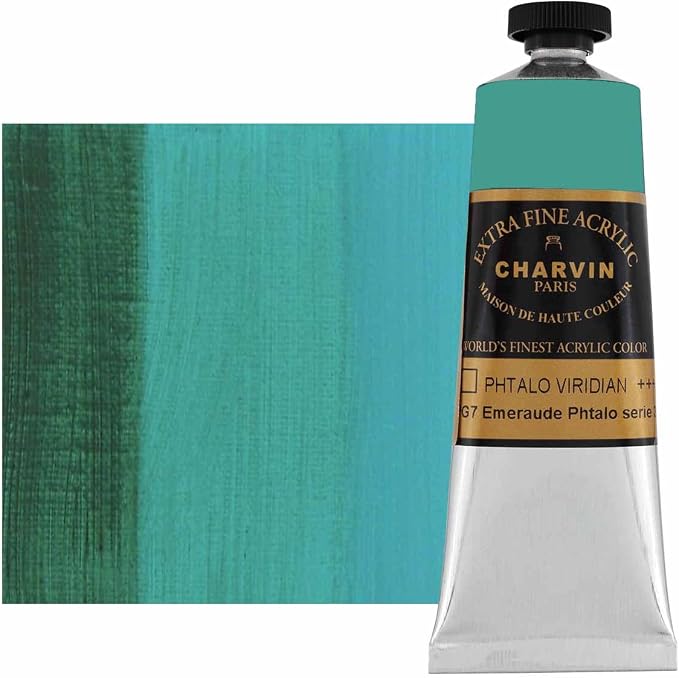 Charvin Extra Fine Professional Acrylic Paint - Image 2