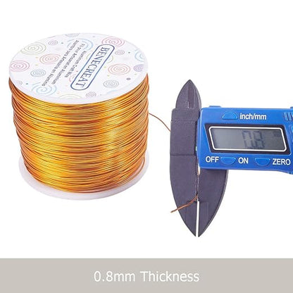 BENECREAT 20 Gauge 770FT Aluminum Wire Anodized Jewelry Craft Making Beading - Image 8