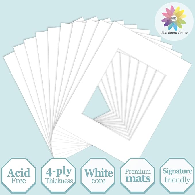 MBC Mat Board Center, 10 Pack 9X12 - Image 2