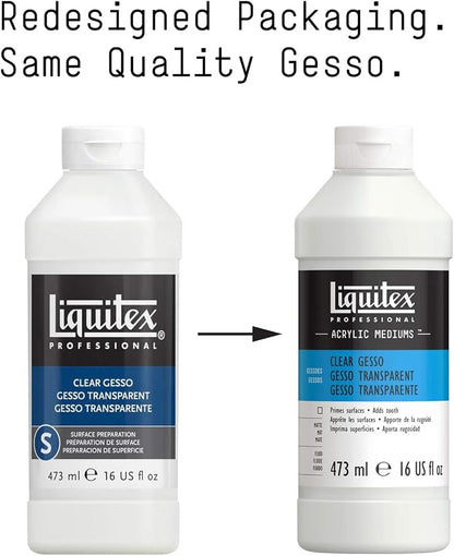 Liquitex Professional Gesso Surface Prep Medium - Image 2