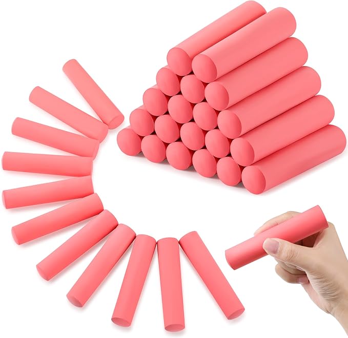Fulmoon 40 Pcs Jumbo Sidewalk Chalk by Fulmoon