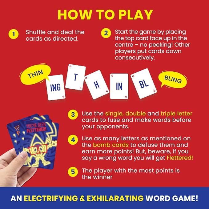 Card Game - Fletter Fuse, Fast-paced Word Game - Image 6