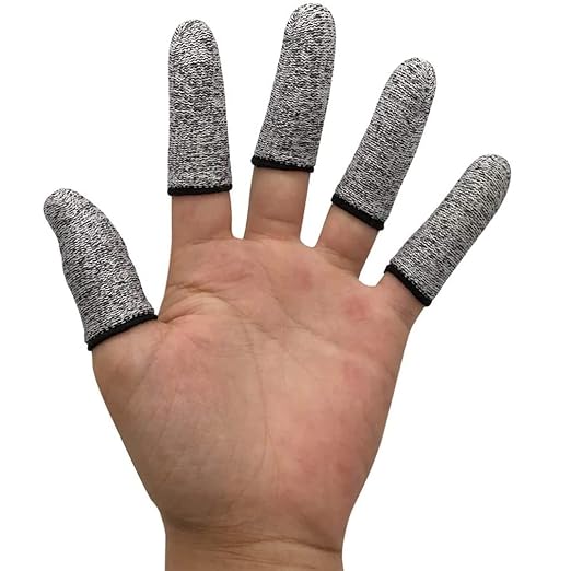 JADE KIT 60 PCS Finger Cots Cut Resistant Protector, Finger Covers by JADEKIT