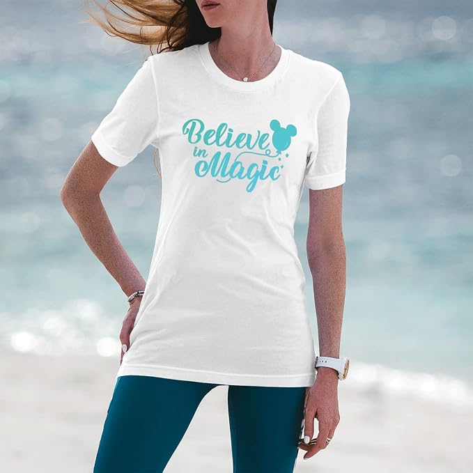 Threadart Metallic Aqua Heat Transfer Vinyl Film | Custom Cut Roll 20" Wide by - Image 2