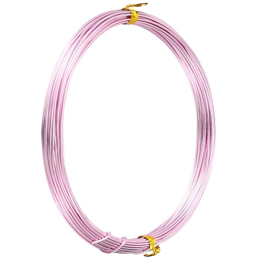TecUnite Aluminum Craft Wire for Sculpting Armature Bendable Craft Wire for DIY by TecUnite