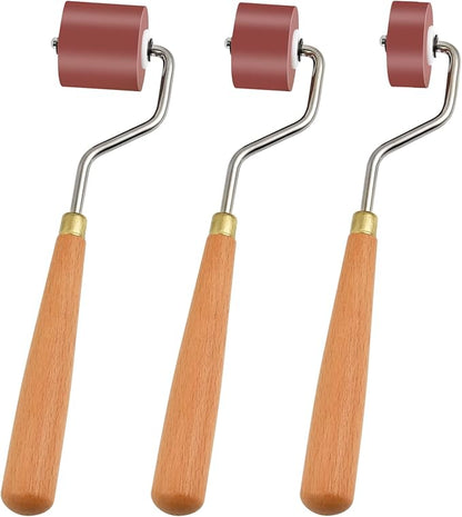Milkary Rubber Rollers Brayer, Craft Stamping Brayers, Stamping Tools by Milkary