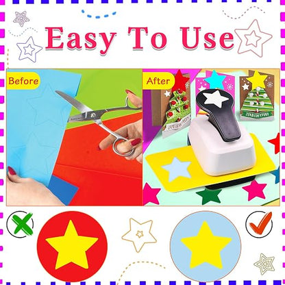 Star Hole Punch, Star Paper Punch, Stars Punches - Image 6