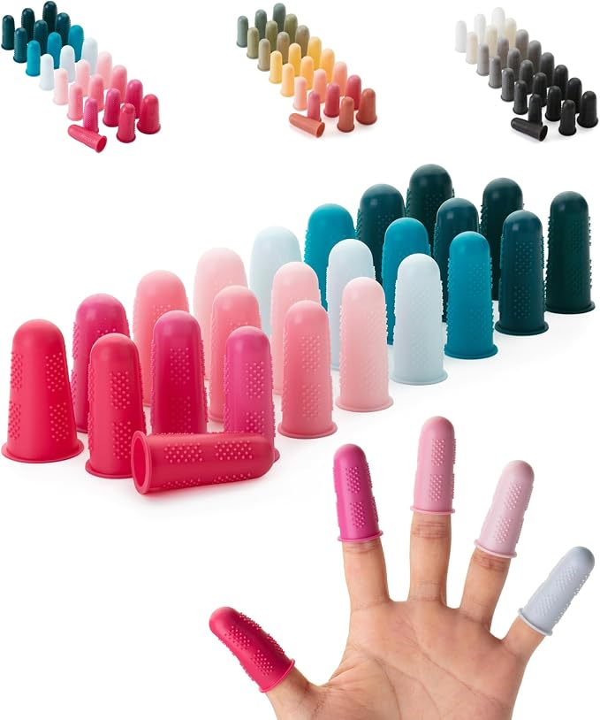 Mr. Pen- Hot Glue Gun Finger Protectors, Silicone Finger Protectors, Rubber by MrPen