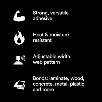 3M Hi-Strength 90 Spray Adhesive, Bonds Laminate, Net Wt 12.23 oz - Image 3