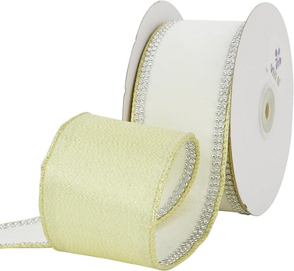 MEEDEE Gold & White Velvet - Image 8