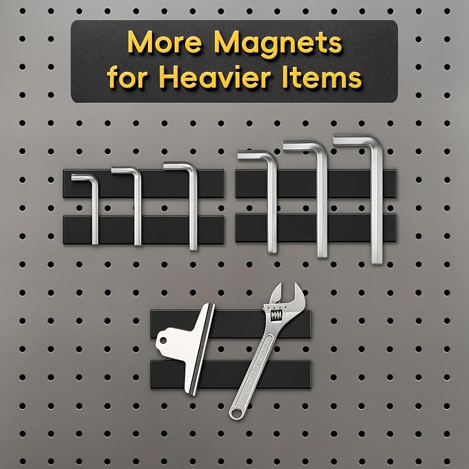 Magnetic Strips Self Adhesive, 6 Pack 6" x 1" Sticky Back Magnet Tapes - Image 7