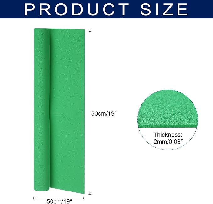 MECCANIXITY Foam Sheets Crafts 19x19 Inch 2mm EVA Craft Foam Paper Foam Sheets - Image 2