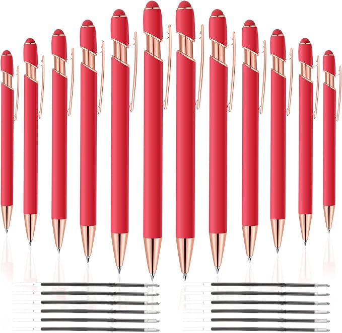 12 PCS 2 in 1 Stylus Ballpoint Pen by FIRCRE