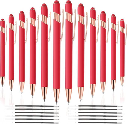 12 PCS 2 in 1 Stylus Ballpoint Pen by FIRCRE