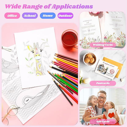 180 Sheets Sketch Paper, Study Essentials College Office School Supplies - Image 6