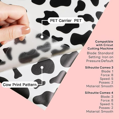 HTVRONT Cow Print HTV Vinyl - Image 3