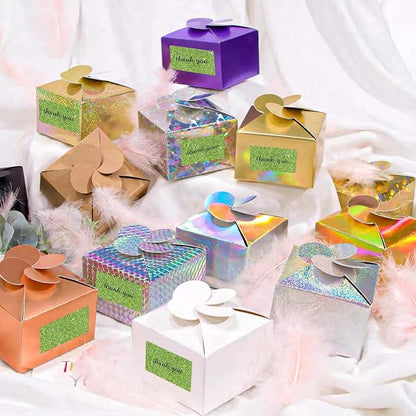 2.25"x1.25" Holographic Thermal Labels Stickers, Glitter Direct Thermal Printer - Image 5