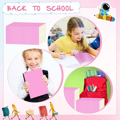 Handepo 100 Pack Composition Notebooks A5/A6 Ruled Lined Composition Kraft - Image 2