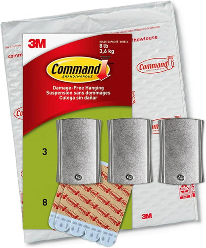 Command Universal Frame Hangers, Damage Free Hanging Picture Hangers, No Tools by Command