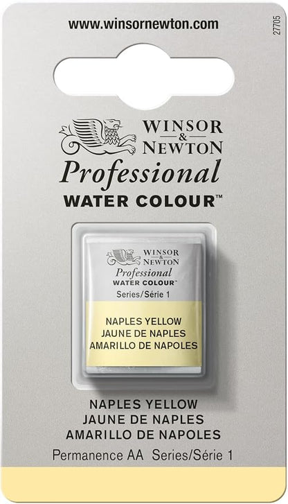 Winsor & Newton Professional Water Colour Paint, Half Pan, Naples Yellow by WinsorNewton