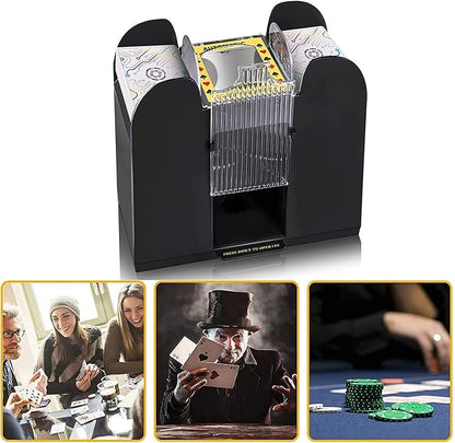 Nileole 6 Decks Automatic Card Shuffler, Battery-Operated - Image 2