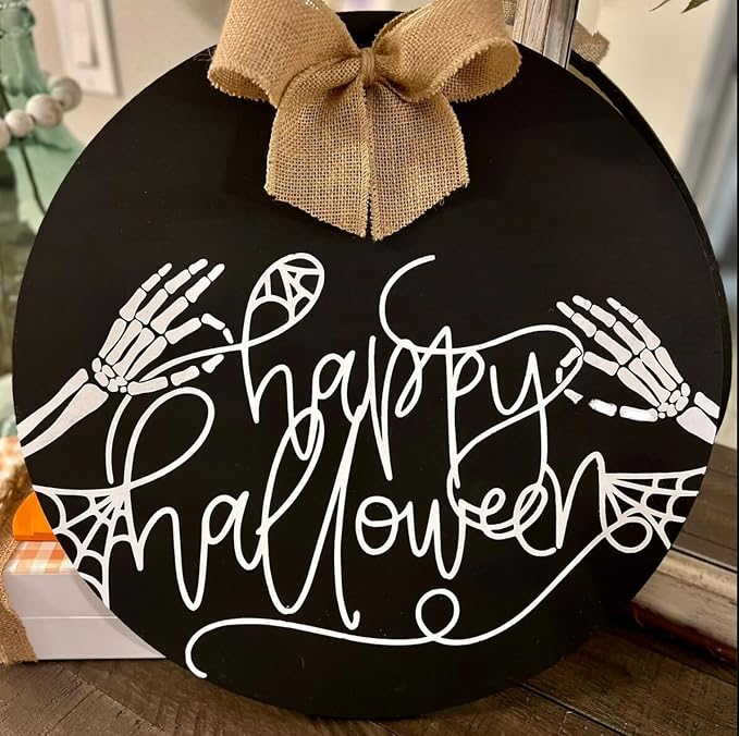 Halloween Stencils for Painting Large Skeleton Porch Stencils Ghost Boo Spooky - Image 5