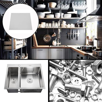 304 Stainless Steel Sheets Metal 12" x 12" x 1/32" Inch 304 Stainless Steel - Image 7