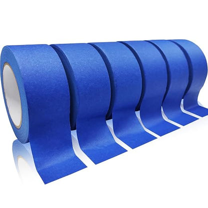 6 Rolls Masking Tape, Artist Painter's Painting Paper Tape by SmaringRobot