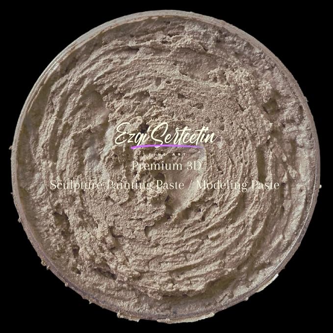 3D Sculpture Painting Paste|Texture Paste|Decorative Plaster|Ready to - Image 2