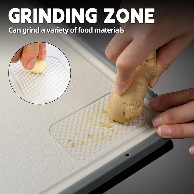 Cutting Board Double Sided, Large Size+Small Size, Food Grade Stainless steel - Image 3