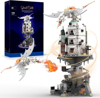 WINNER SPACE Lighting Magic Castle Wizarding Bank Building Sets, Magic Castle by WINNERSPACE