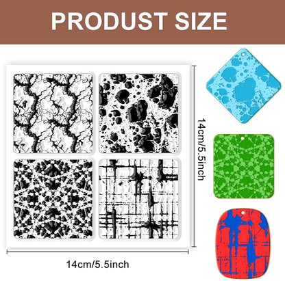 CHGCRAFT Marble Silicone Clay Texture Mat - Image 2