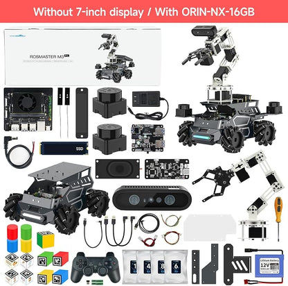 Yahboom ROS2 Robot Kit with Jetson Orin NX 16GB Super Large AI Model with 6DOF - Image 2