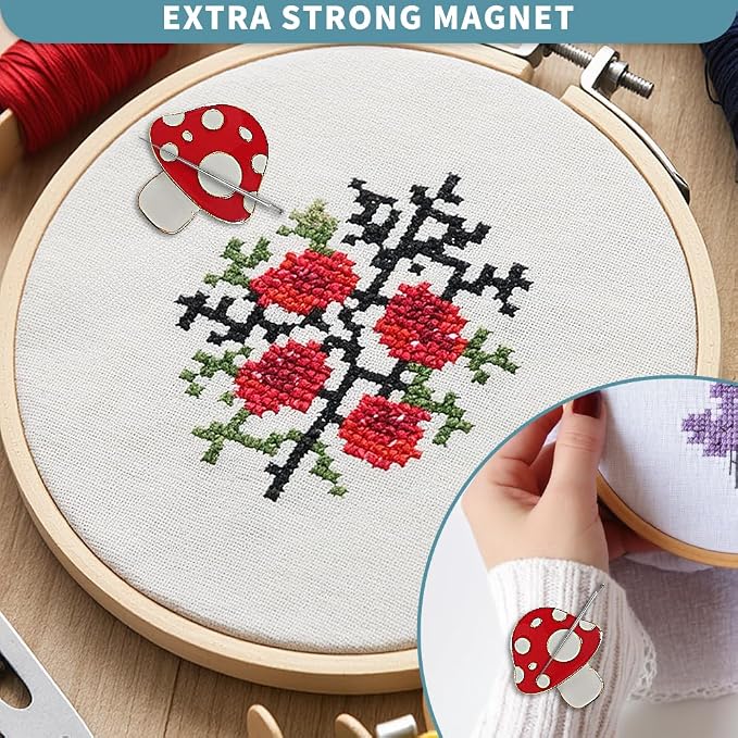 Magnetic Needle Minder Magnet Embroidery Accessories and Supplies Embroidery - Image 3