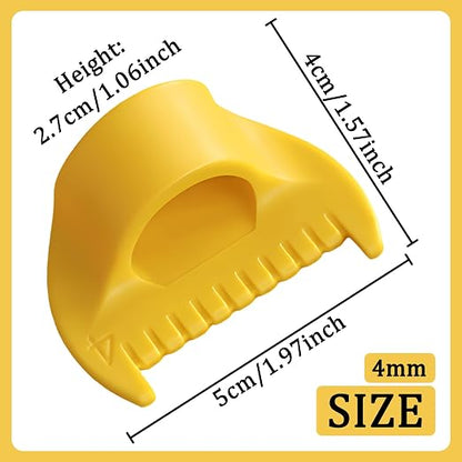 1 PCS 4mm Edge Lock Seam Guide, Mini Sewing Finger Ruler - Image 2