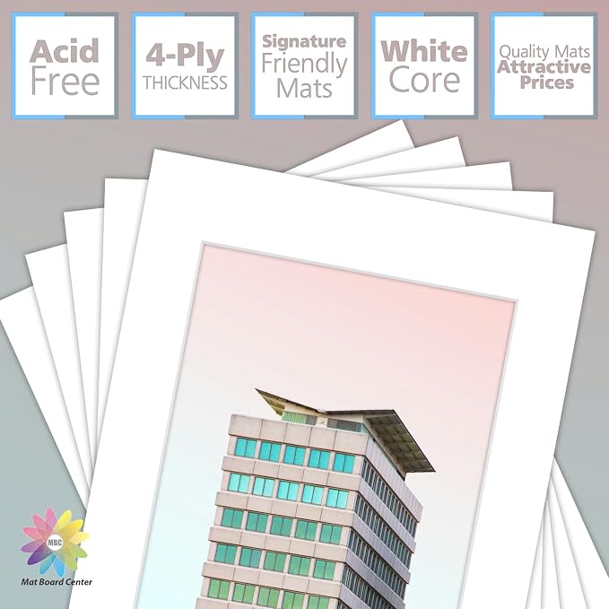 MBC Mat Board Center, 5 Pack 12x16 - Image 2