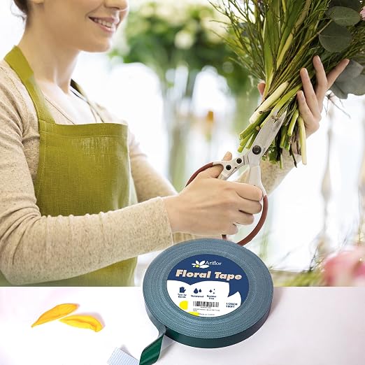 Green Floral Tape - Image 7