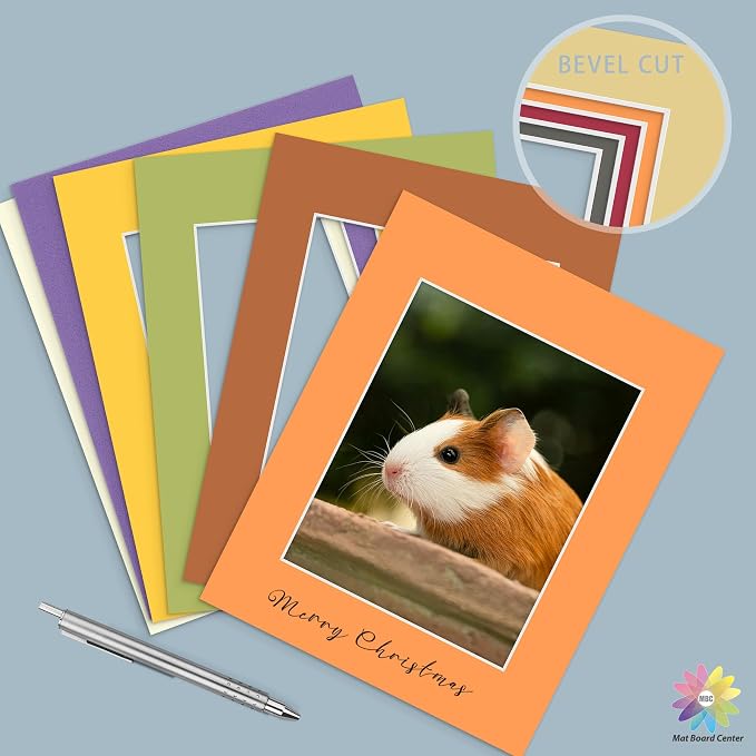 Mat Board Center, 11x14 for 8x10 Mixed Color Mats - Image 4