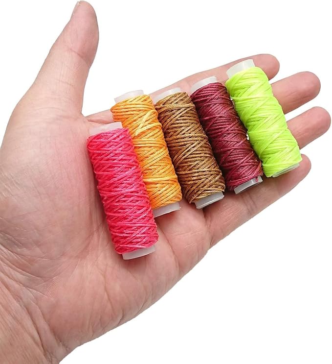72 Colors Waxed Thread, Leather Sewing, Hand Stitching Thread - Image 2