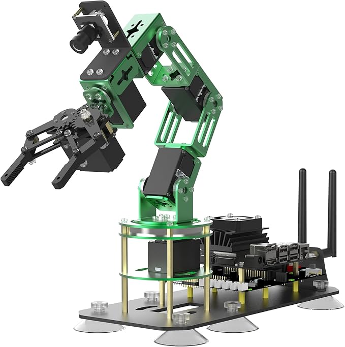 Yahboom Robot Arm for Jetson Nano 4GB 6-DOF AI Robotic Hand for Adults App by Yahboom