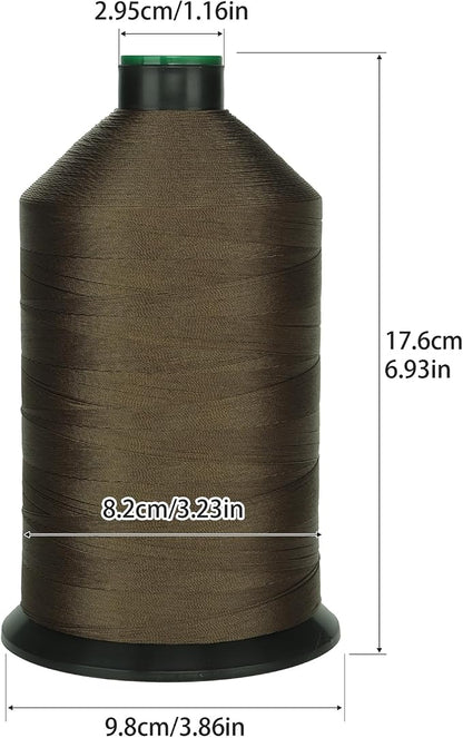 Extra Strong Bonded Nylon Thread #69 Tex70 – 16 OZ, Versatile Stitching Solution - Image 2