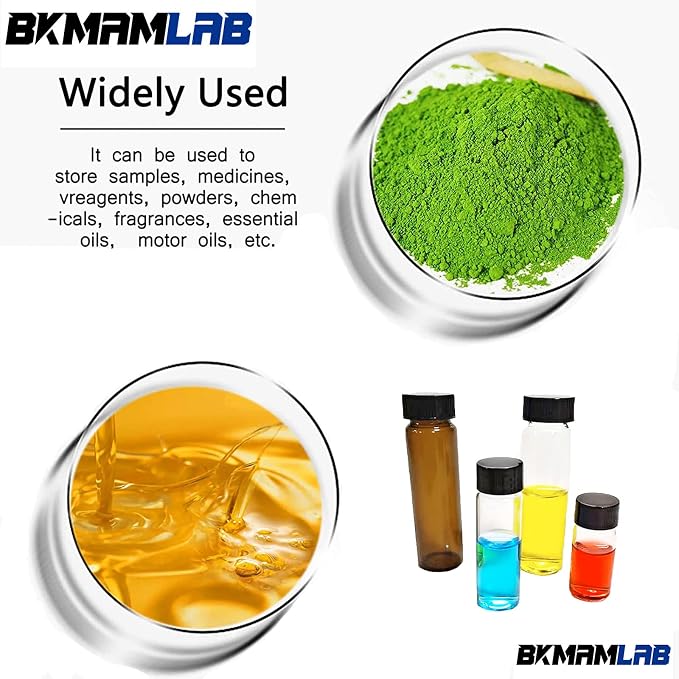 5ml Amber Small Glass Vials 100pcs - Image 6