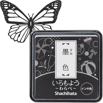 IROMOYO WARABE Stamp PAD, Small Traditional Japanese Ink Colour, Oil-Based Ink by Artline