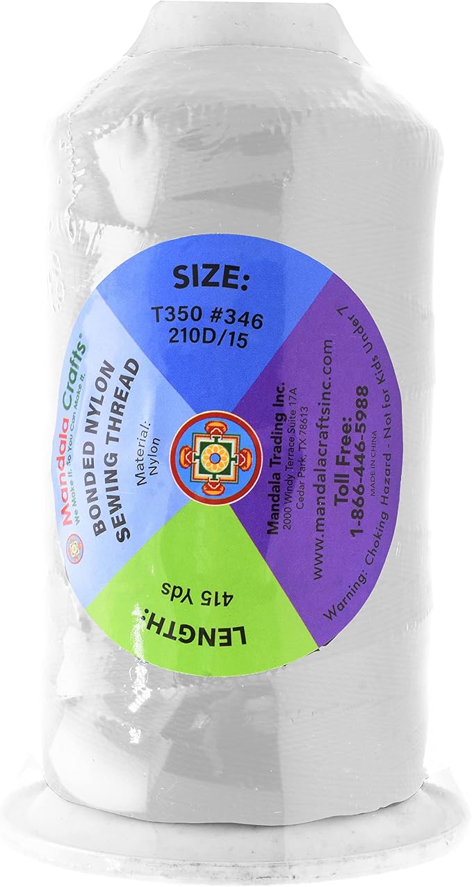 Mandala Crafts Bonded Nylon Thread - Image 3